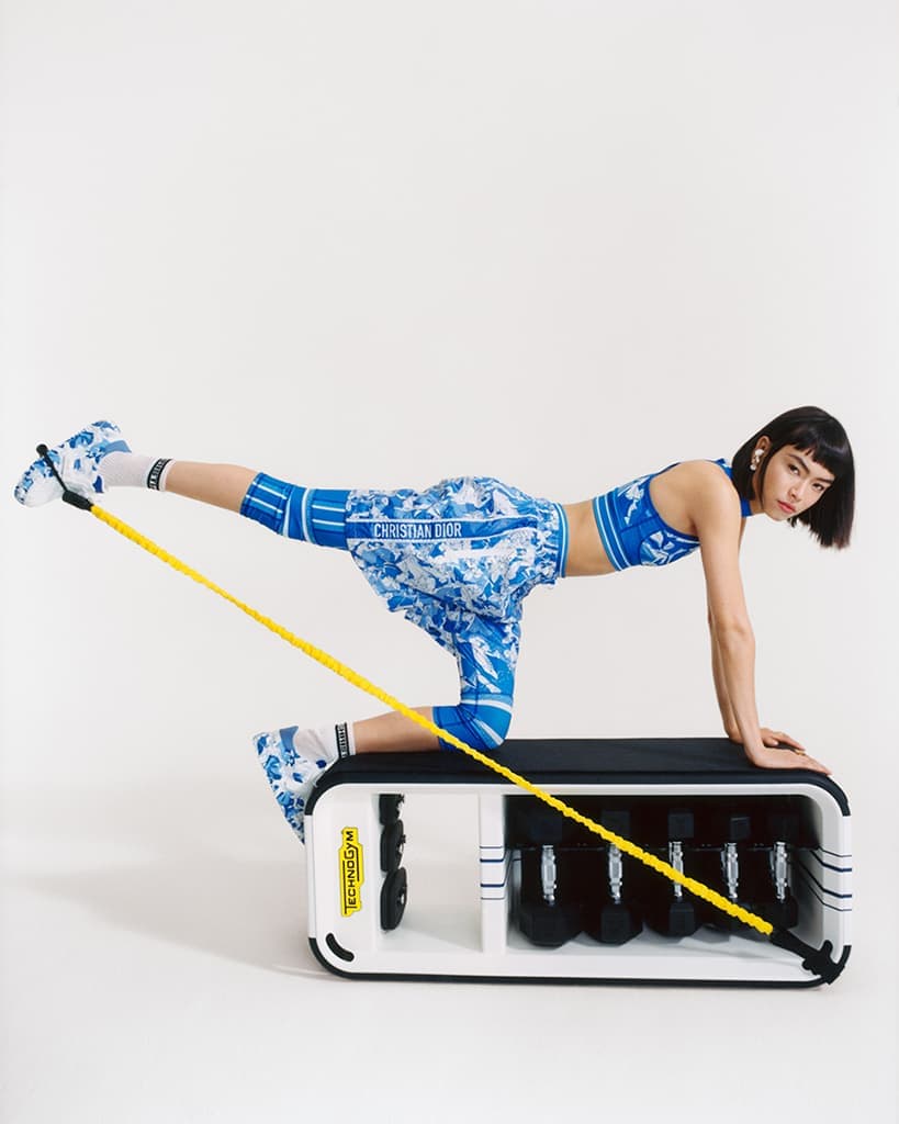 Коллекция спортивного оборудования от Dior и Technogym