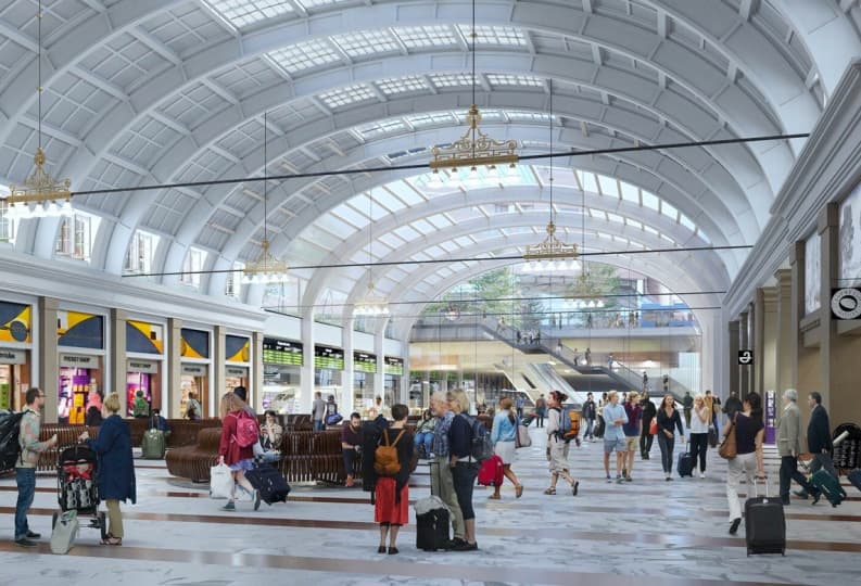 Foster + Partners представили проект нового Центрального вокзала Стокгольма Foster + Partners представили проект нового Центрального вокзала Стокгольма
