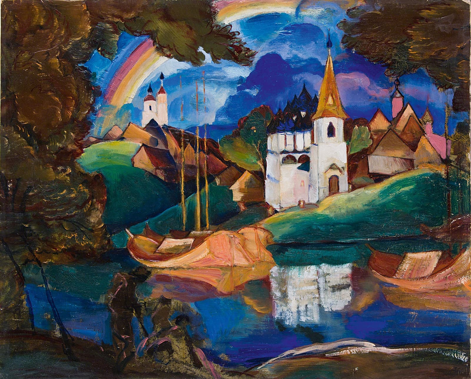 Алексей Кравченко. Радуга, 1913
