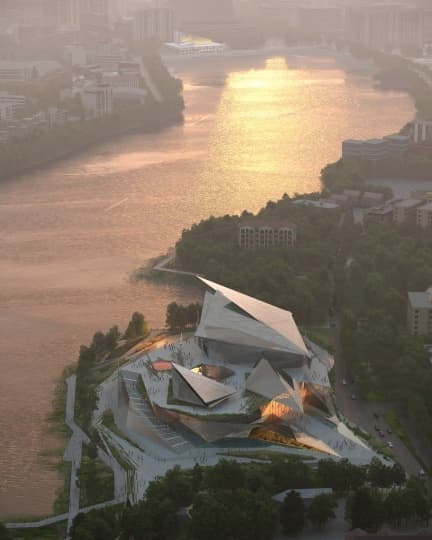 В Казани построят новый Театр Камала по проекту Wowhaus и Kengo Kuma & Associates