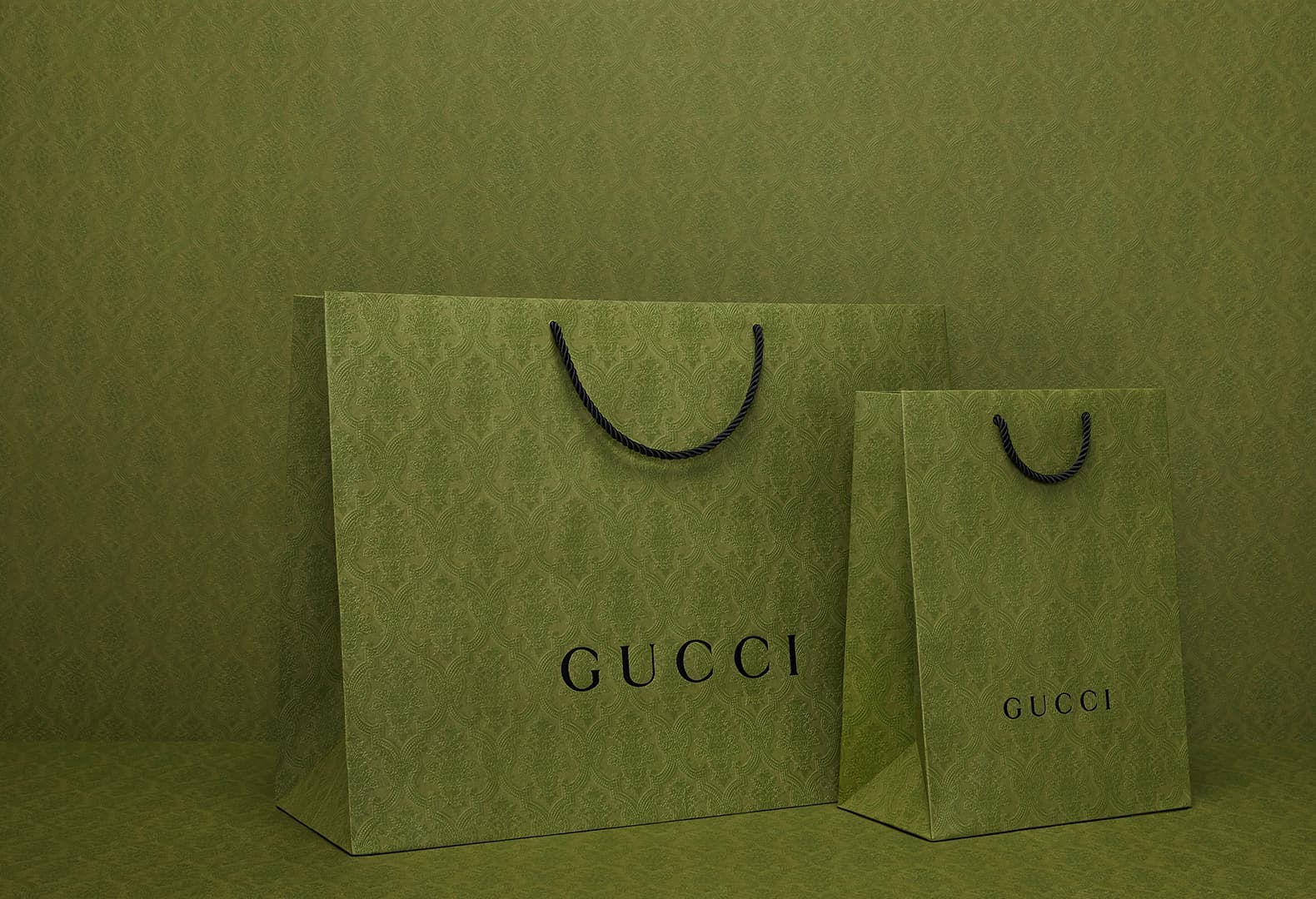 Gucci. Экологичная упаковка Gucci, созданная с использованием переработанных материалов