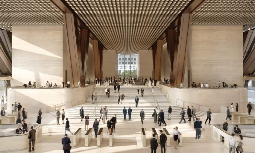 Foster + Partners построят штаб-квартиру JPMorgan Chase в Нью-Йорке