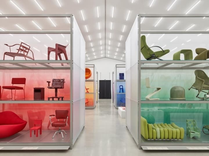 Иммерсивная инсталляция Сабин Марселис для Музея дизайна Vitra