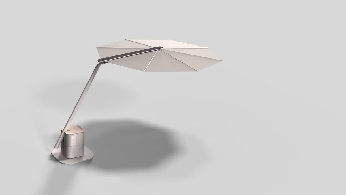 Intelligent parasol. Фото: FutureWave