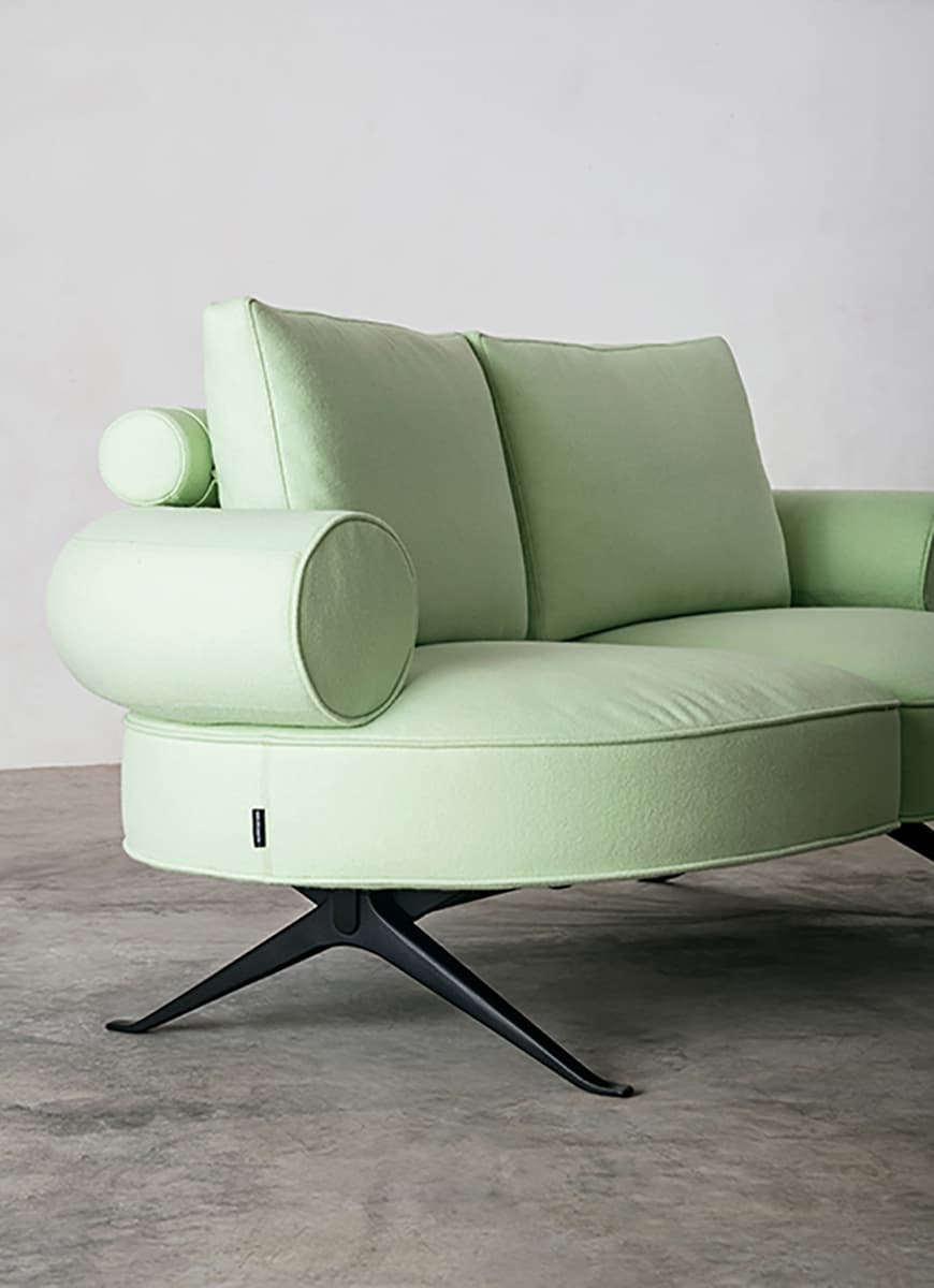 Диван Luizet по дизайну Луки Никетто. La Manufacture