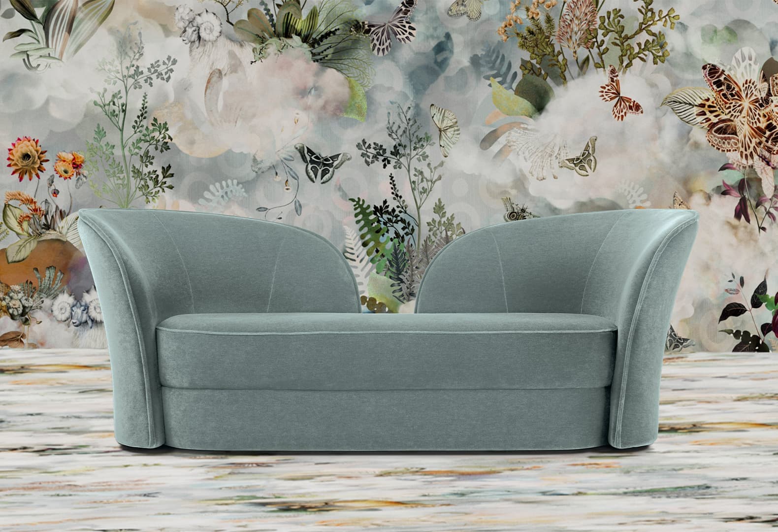 Диван Aldora, Кристина Челестино для Moooi