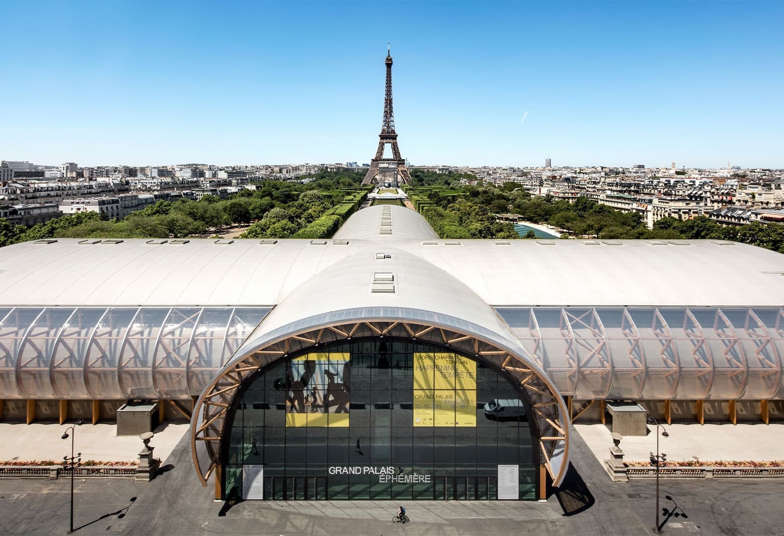 Grand Palais Éphémère. Фото: Patrick Tourneboeuf