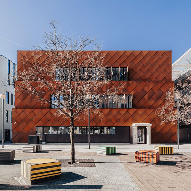 Здания C2 и D2, созданные студией Mole Architects для дизайн-квартала в Лондоне