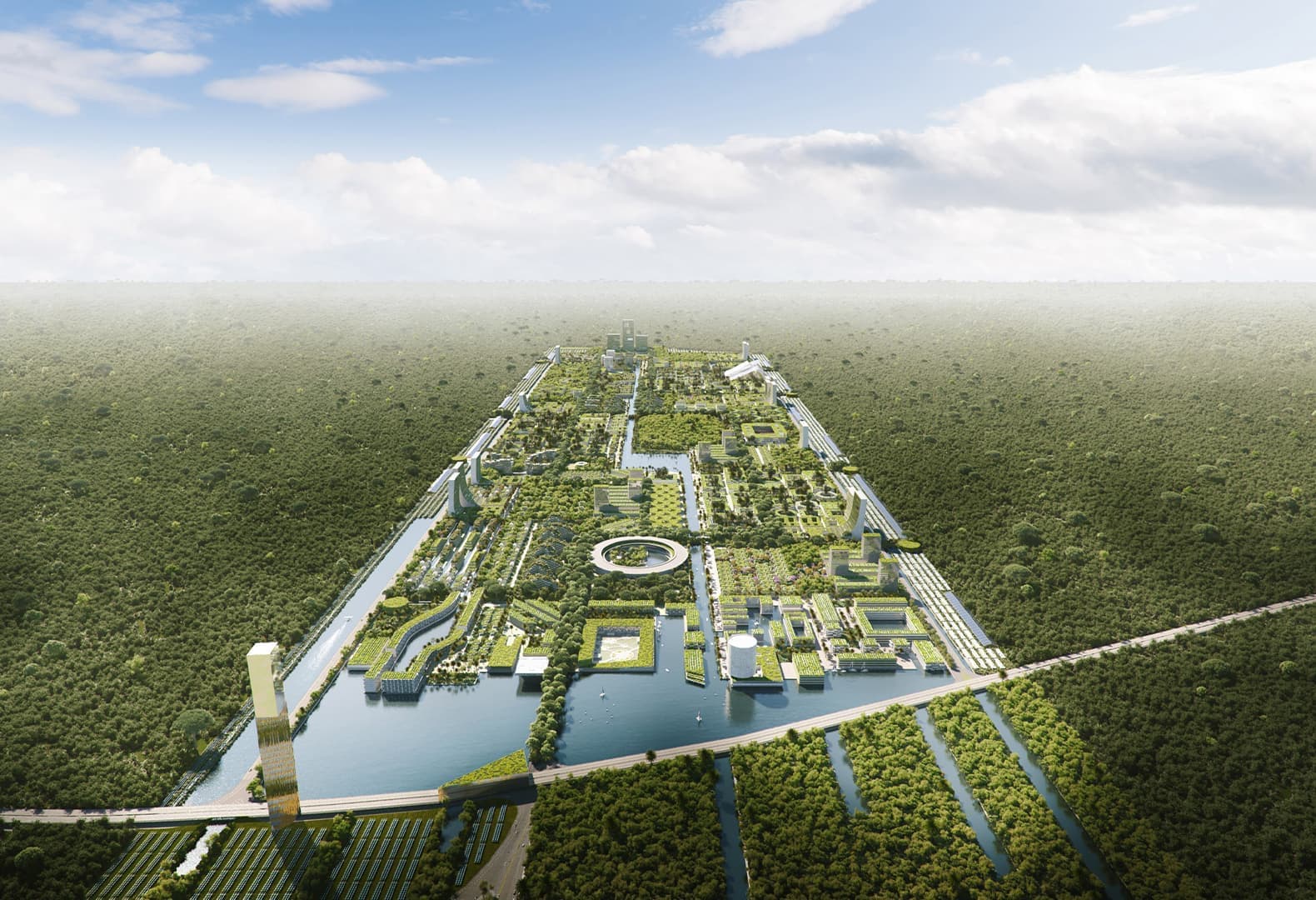 Smart Forest City Cancun, Stefano Boeri Architetti