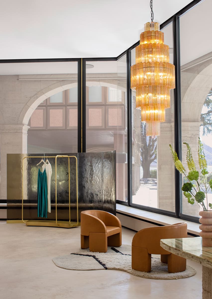 Fashion-бутик Avart в Лугано, Studiopepe. Фото: Studiopepe; Сильвия Ривольтелла