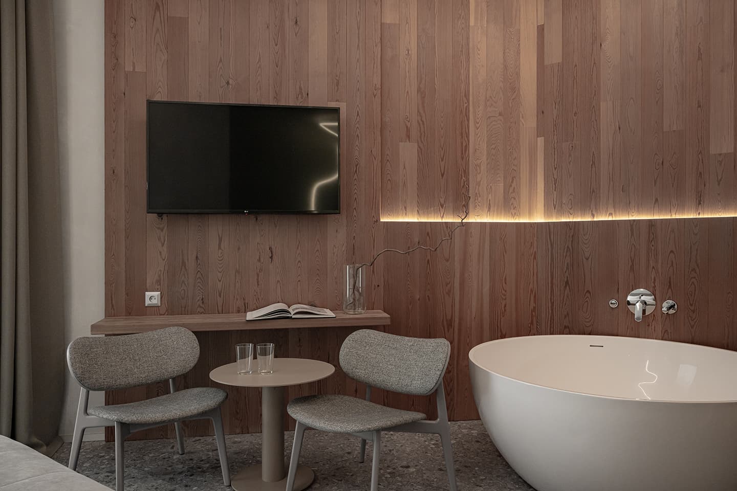 Семь природных явлений в интерьере номеров челябинского отеля – проект Леры Скаритан и Марины Молчан