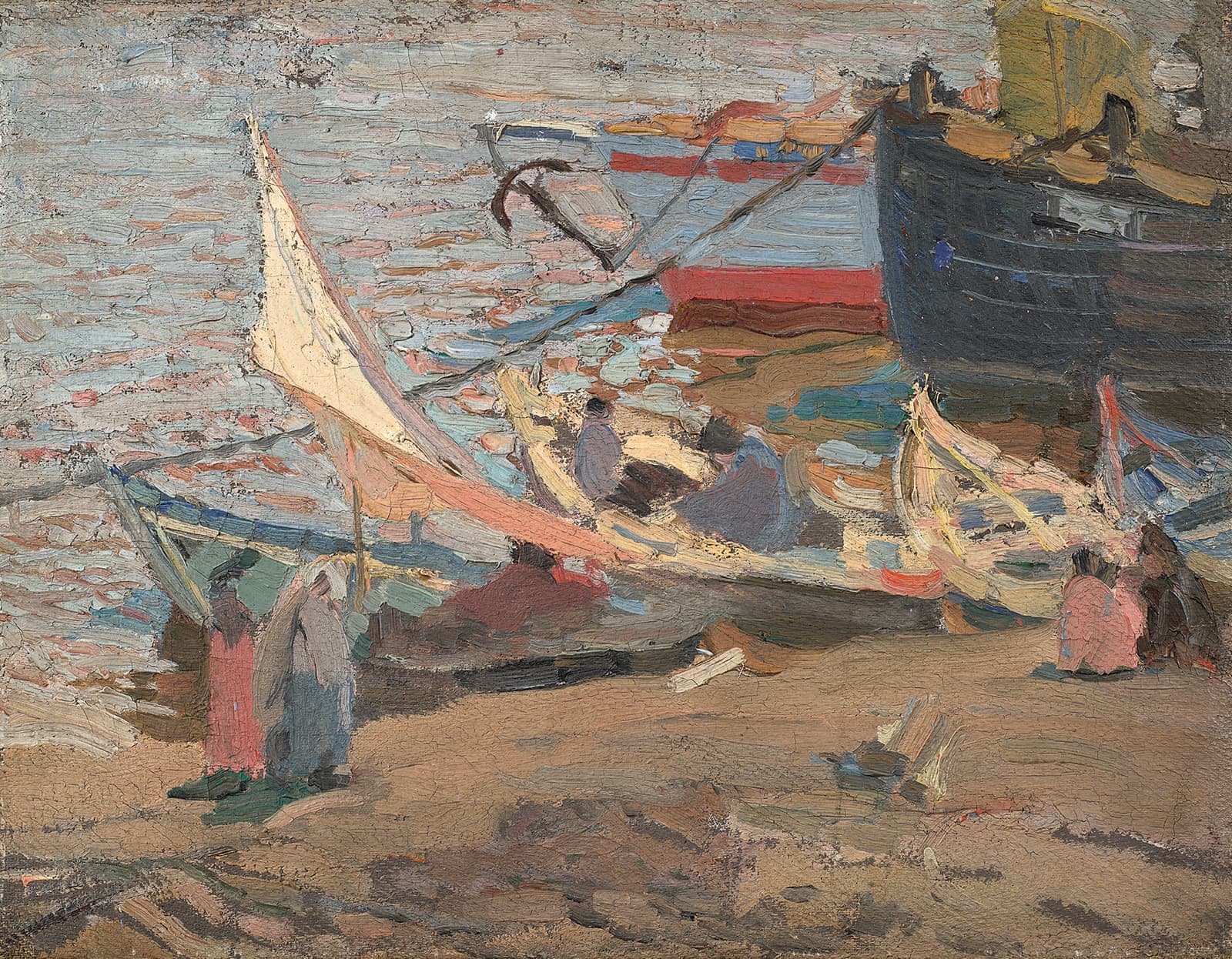 Александр Савинов. «Берег Волги», 1903. Государственная Третьяковская галерея