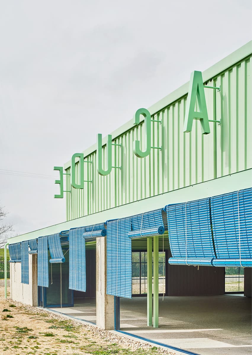 Educan School for Dogs, Humans and Other Species, Мадрид. Энрике Эспиноса и Лис Вильяльба. Фото: José Hevia; De Paz