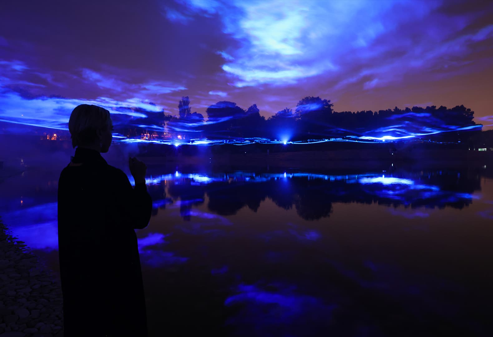 Waterlicht, Даан Русегард. Фото: David Boyer; © Noor Riyadh 2022