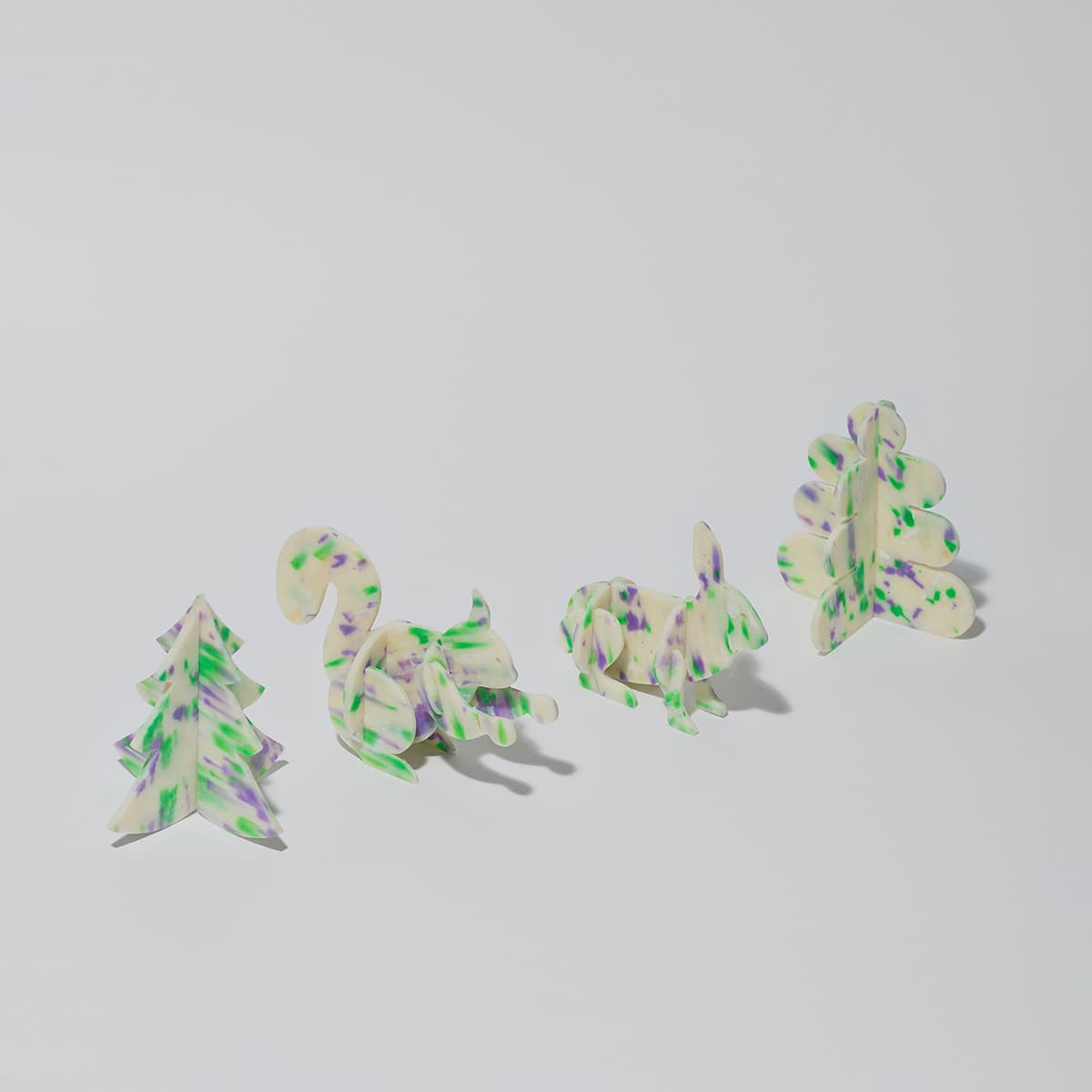 Новогодние игрушки-конструкторы Forest