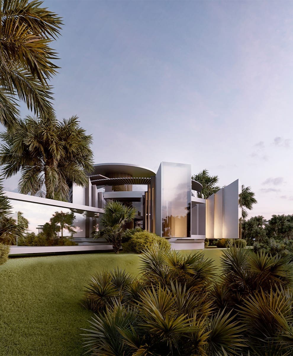 Архитектурная концепция комплекса вилл в Беверли-Хиллз, Alex Nerovnya Architecture