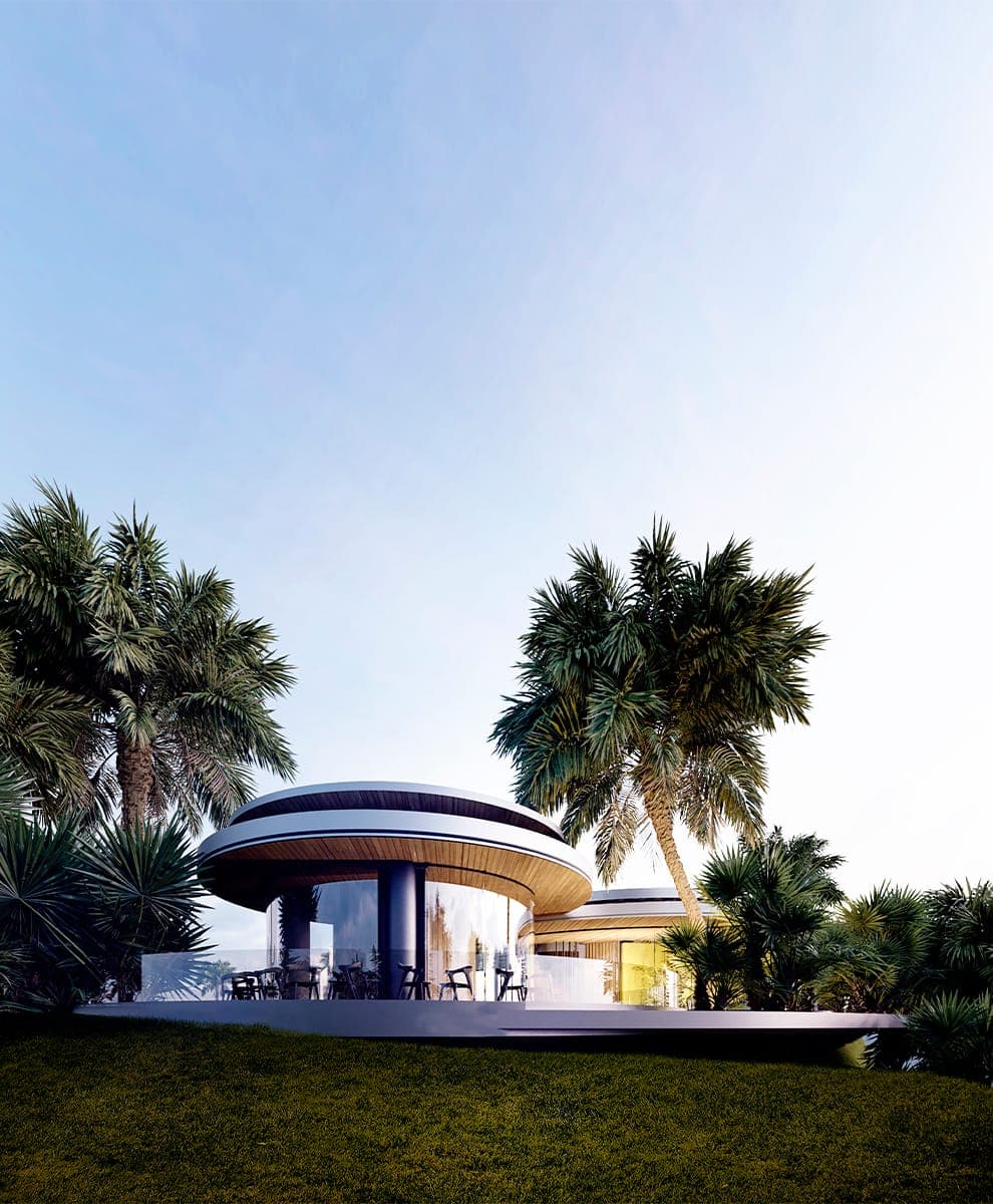 Архитектурная концепция комплекса вилл в Беверли-Хиллз, Alex Nerovnya Architecture