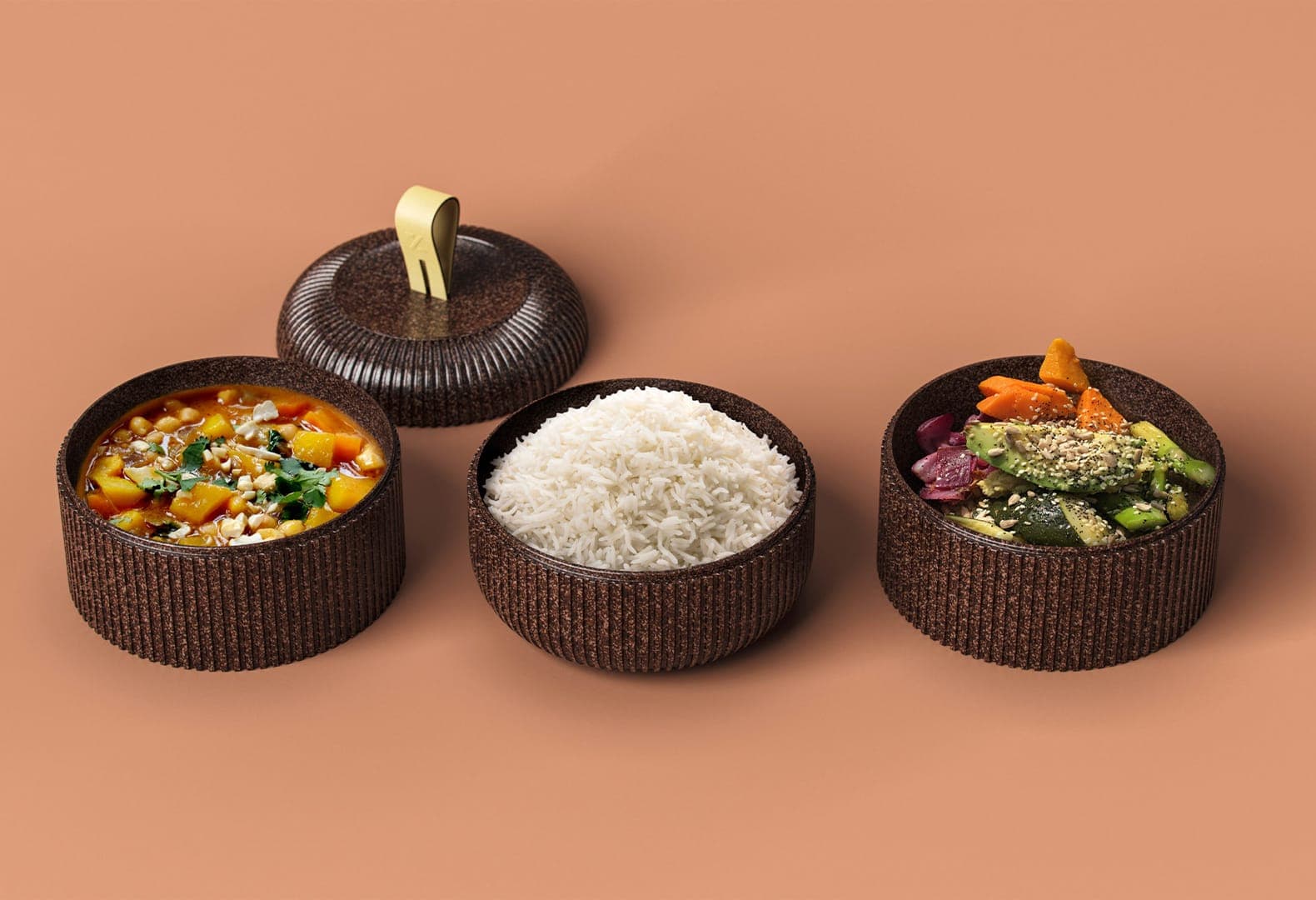 Многоразовые контейнеры для доставки еды. PriestmanGoode