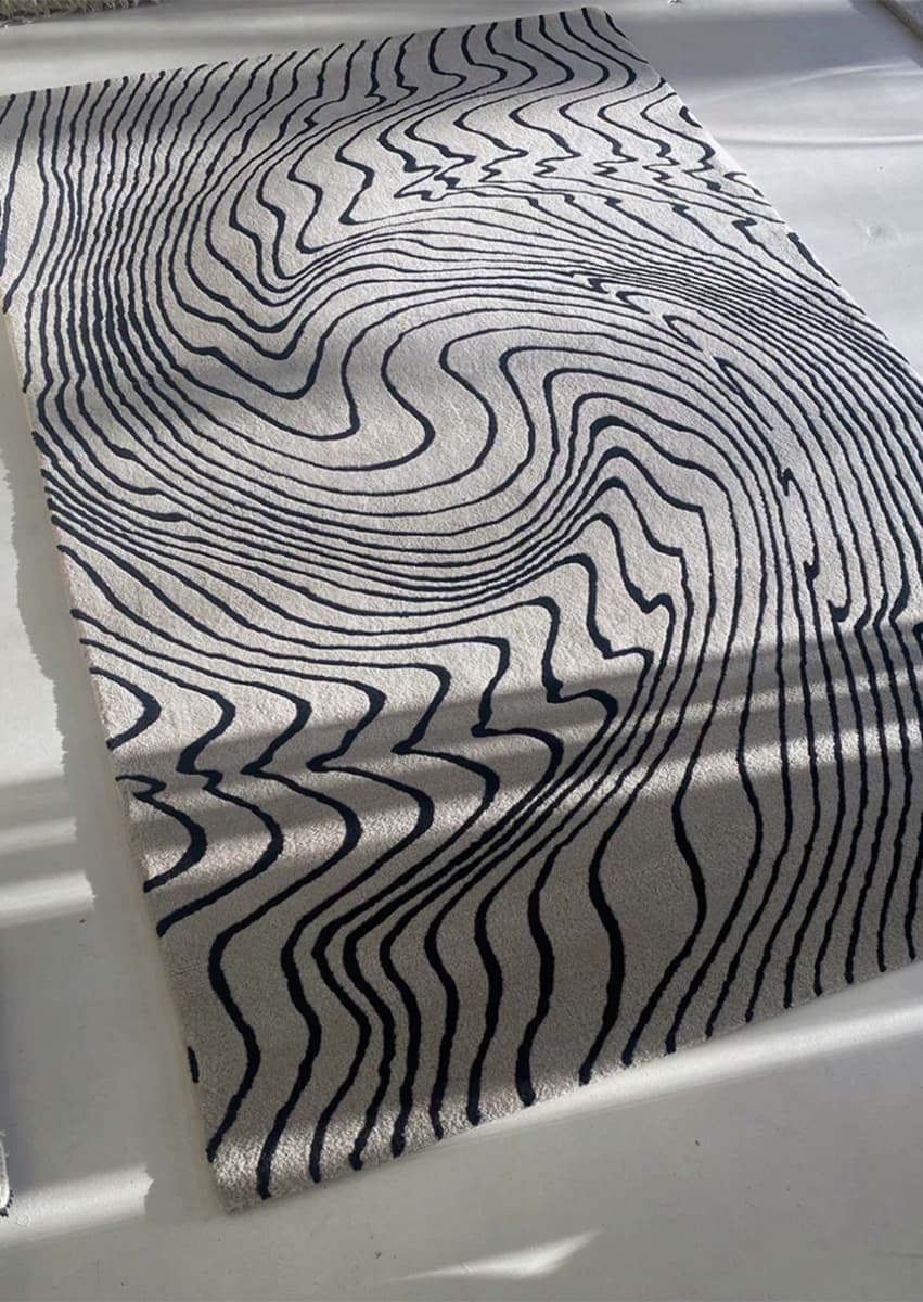 Ковры Swirl и Wavelet, Zakaria Rugs. Фото: BOON_ROOM