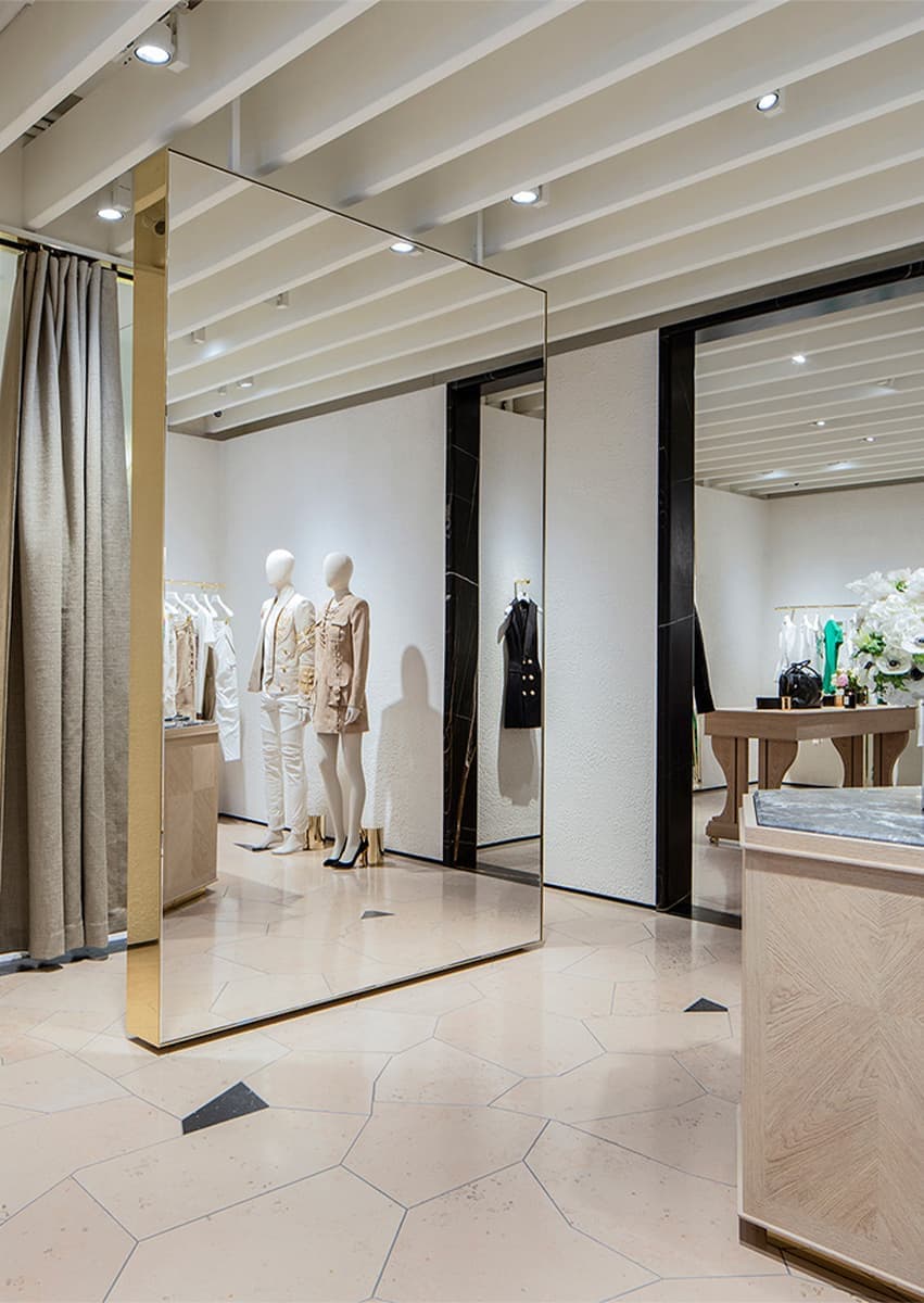 Studio KO: Бутик Balmain, 2016. Фото: Studio KO