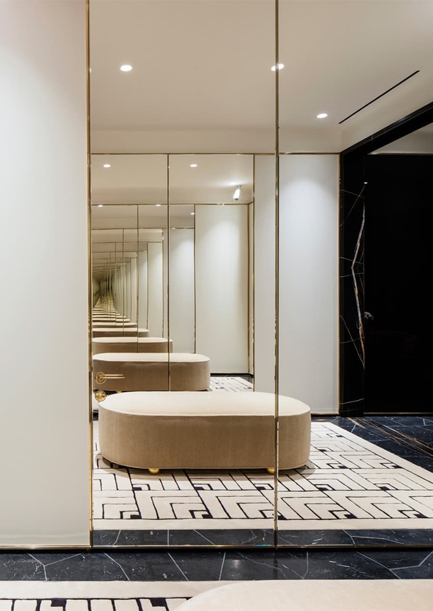 Studio KO: Бутик Balmain, 2016. Фото: Studio KO