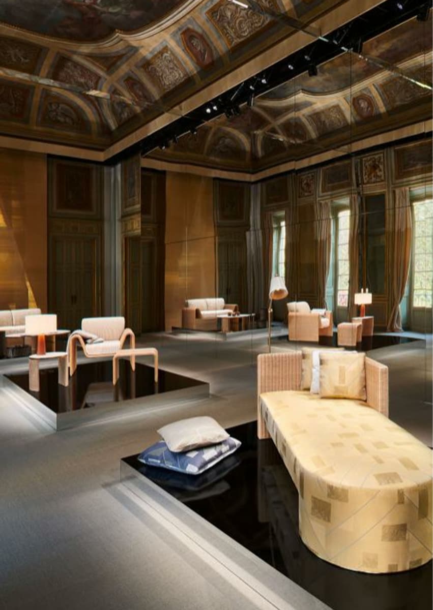 Инсталляция Armani/Casa в Palazzo Orsini. Фото: Giuseppe D’Assisi; Armani/Casa
