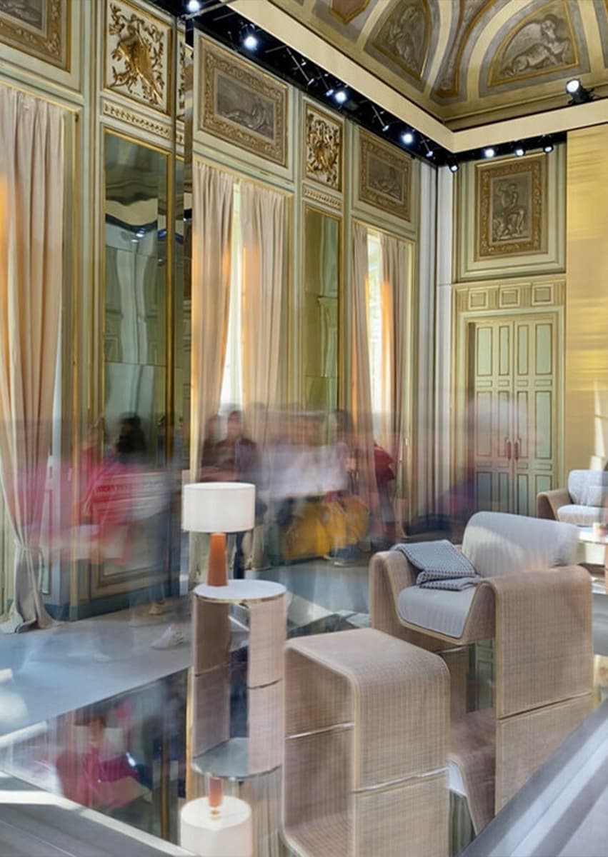 Инсталляция Armani/Casa в Palazzo Orsini. Фото: Giuseppe D’Assisi; Armani/Casa