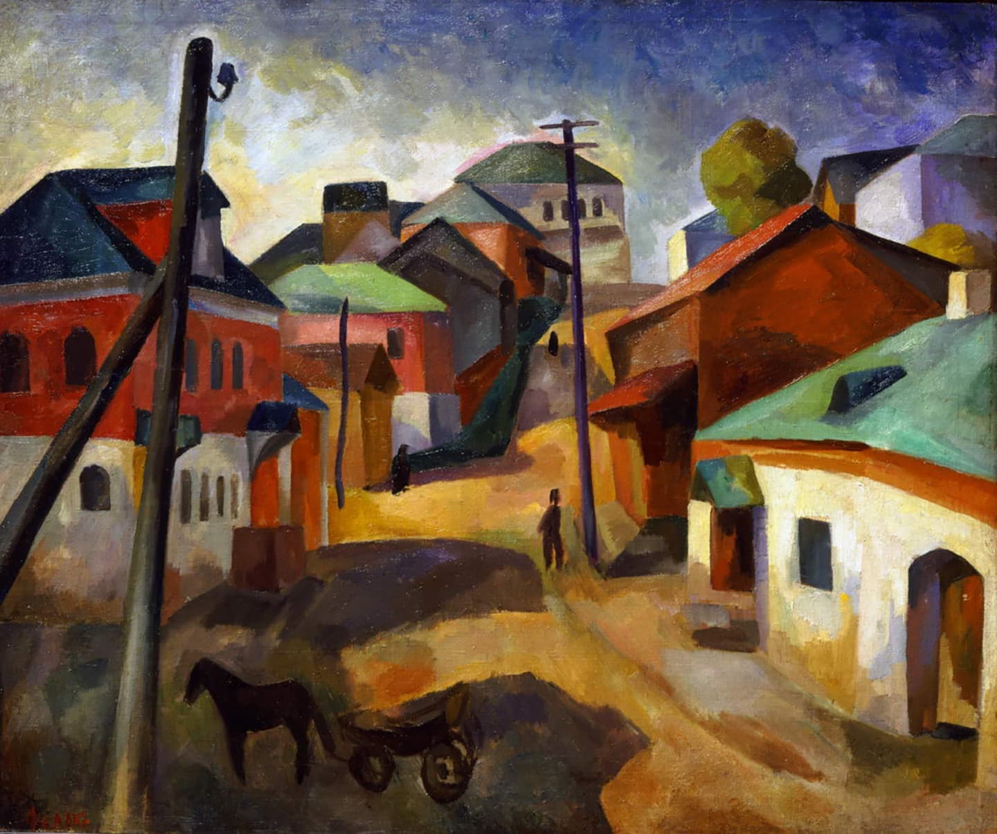 Роберт Фальк. Старая Руза. 1913