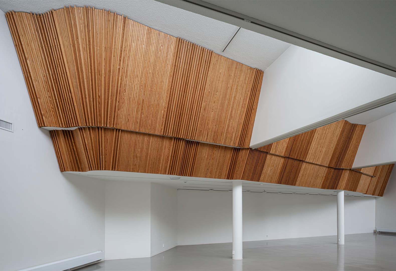 Выставочный зал в Музее Алвара Аалто после реконструкции. Фото: Maija Holma, © Alvar Aalto Foundation