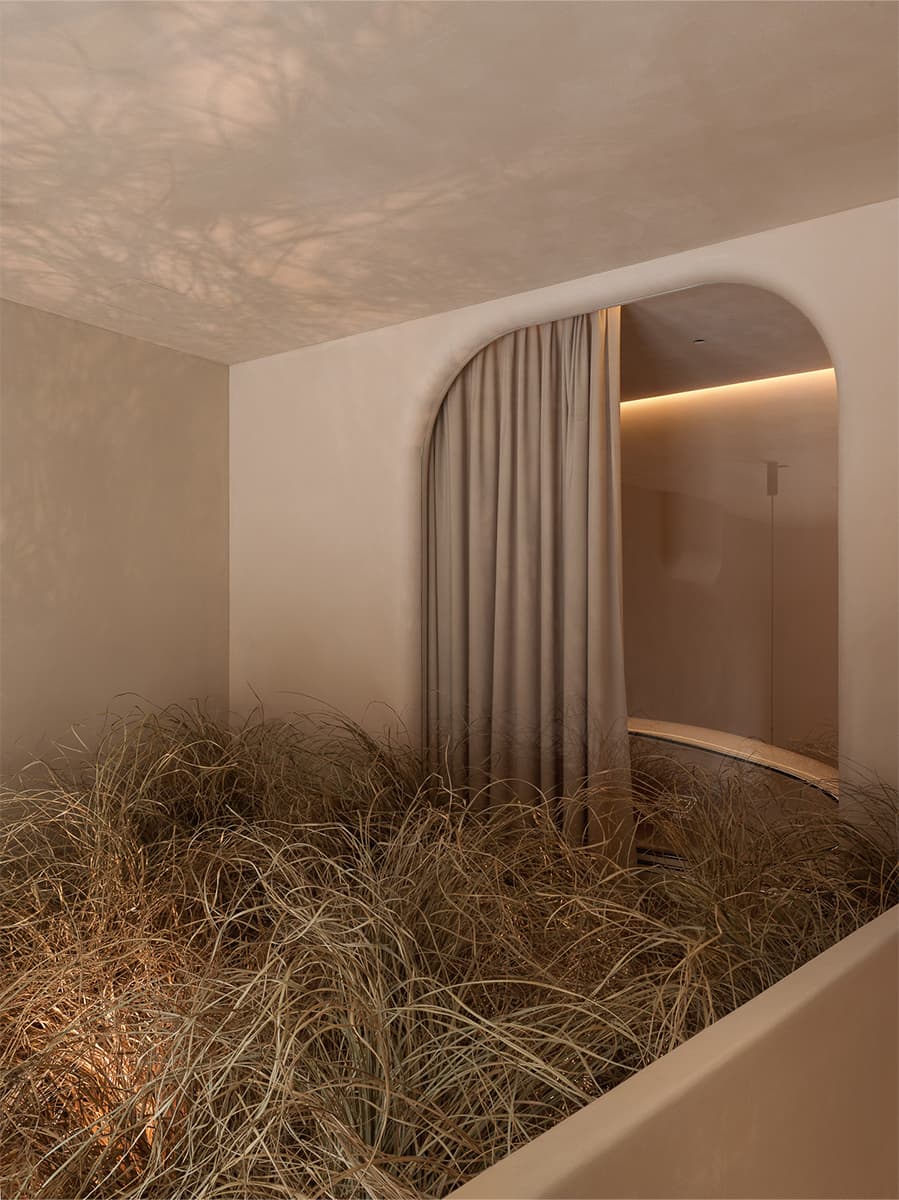 Медитативный интерьер без единого угла — проект бюро Babayants Architects