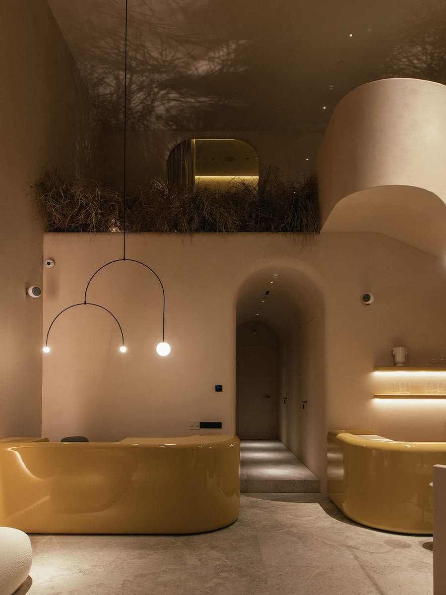 Медитативный интерьер без единого угла — проект бюро Babayants Architects