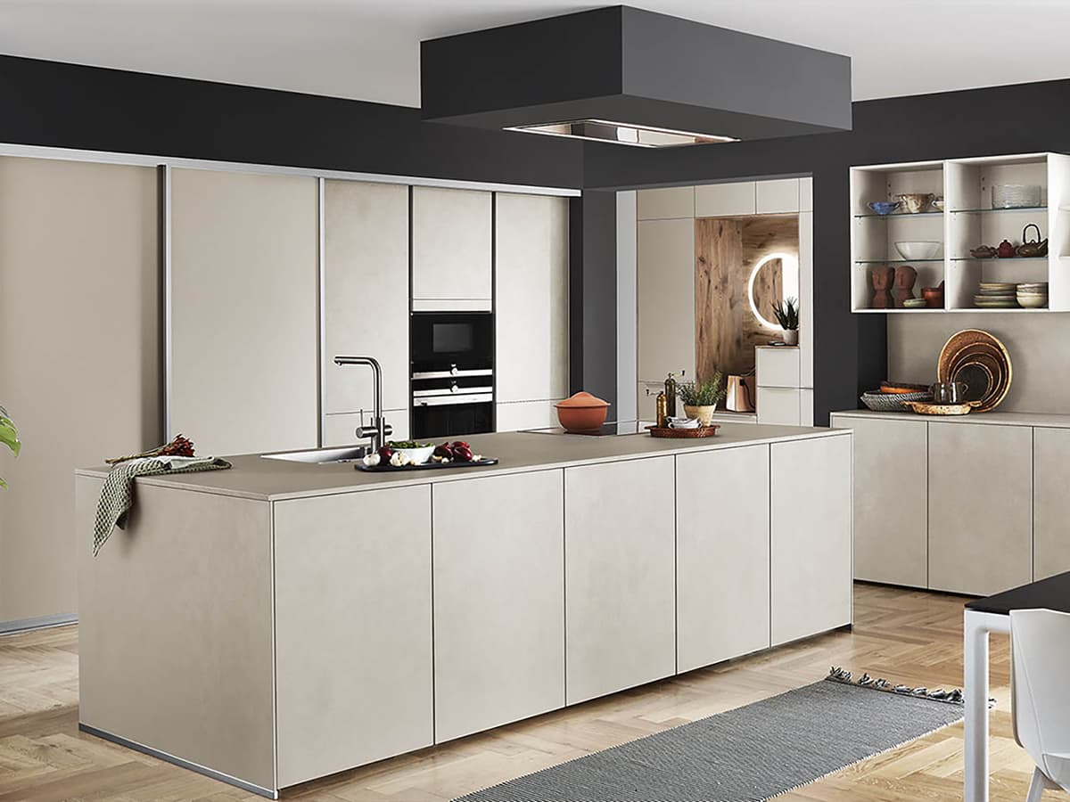 Кухня KITCHEN CONCEPT Riva Beton Sand nobilia