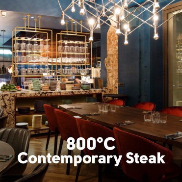 800°С Contemporary Steak